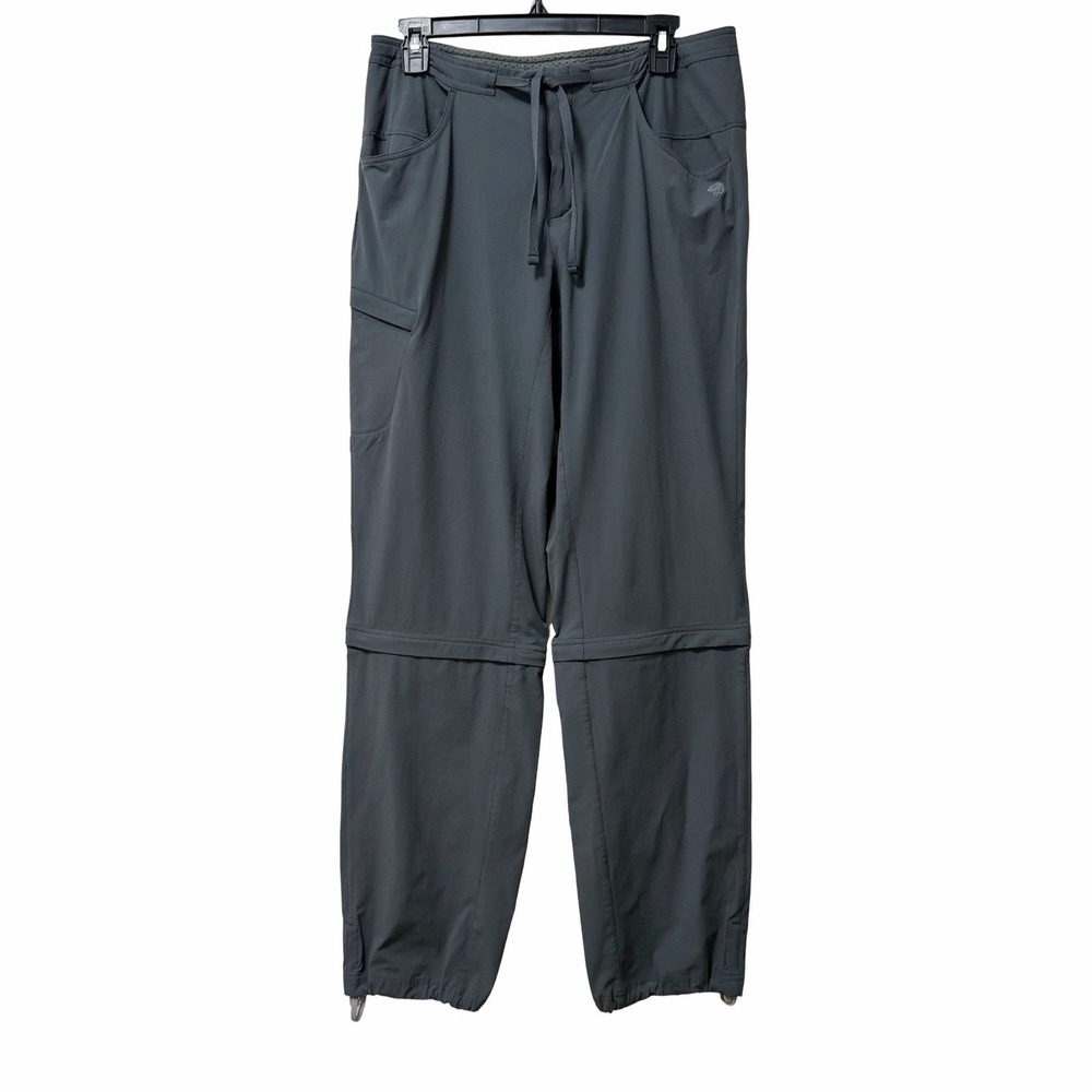 Mountain Hardwear Womens Convertible Hiking Pants Size 10 Waist 32 Gray Gorpcore